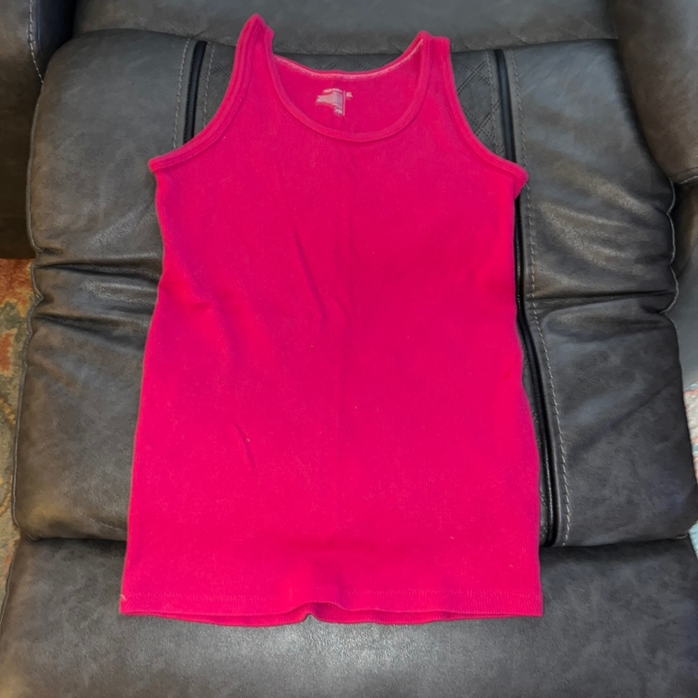 Old Navy Hot Pink Tank Top Wife Beater (XL)